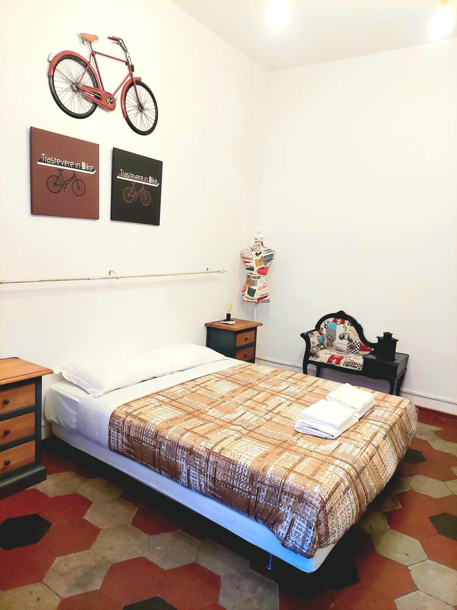 Appartamento Trastevere In Bike - Con Wi-fi E Ac Roma